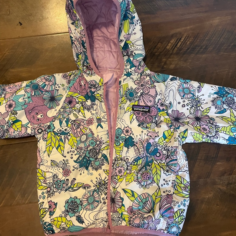 Patagonia 3T Toddler Jacket - Reversible
